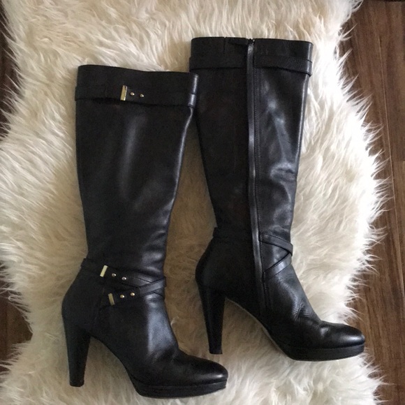 cole haan high heel boots